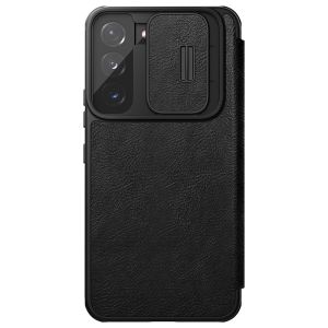 Genuine Nillkin Qin Series Leather Samsung Galaxy S22 Plus Case - Black MS000965