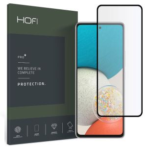 HOFI Tempered Glass Protector Pro For Samsung Galaxy A53 5G - Black MS001127