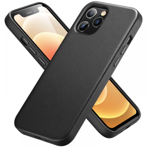 iPhone 12 Pro Max ESR Metro Premium Leather Case - Black MS000315