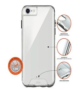  iPhone SE 2020 Eiger Glacier Case Clear