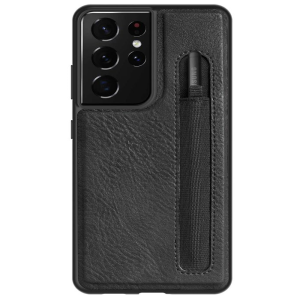 Nillkin Aoge Leather Samsung Galaxy S22 Ultra S Pen Cover case - Black