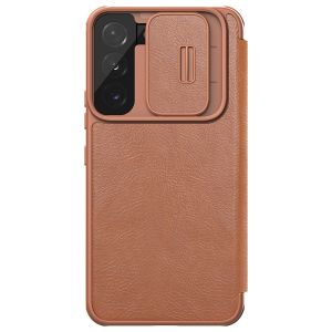 Genuine Nillkin Qin Series Leather Samsung Galaxy S22 Case - Brown  MS000967