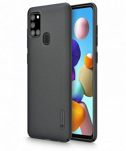 Samsung Galaxy A21S Nillkin Frosted Shield Case - Black MS000197