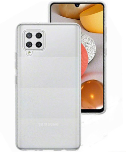 Samsung Galaxy A42 5G Flex Gel Case - White MS000389