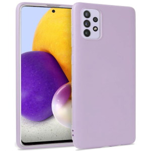 Samsung Galaxy A52s - A52 5G Tech-Protect Silicone Icon Case - Violet MS000671