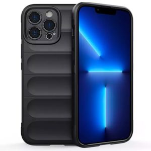 ToughJAK Luxurious Shockproof Case For iPhone 14 Pro Max - Black