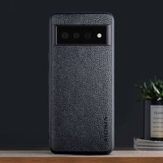 Aioria Google Pixel 6A Leather-Style Case - Black