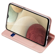 Samsung Galaxy A12 DuxDucis Skin Pro Wallet Case - Pink MS000462