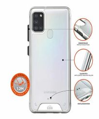 Samsung Galaxy A21s Eiger Glacier Case - Clear  MS000190