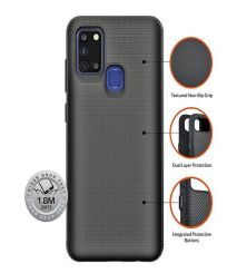 Samsung Galaxy A21s Eiger North Case - Black MS000192
