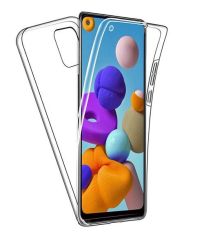 Samsung Galaxy A21S Gel Case 360 - Clear MS000188
