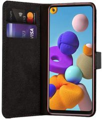 Samsung Galaxy A21s Smart Wallet Book Case - Black MS000186