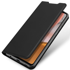 Samsung Galaxy A72 DuxDucis Skin Pro Wallet Case - Black MS000515