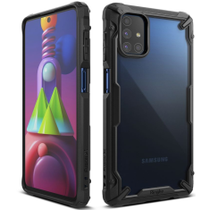 Samsung Galaxy M51 Ringke Fusion X Case - Black MS000405